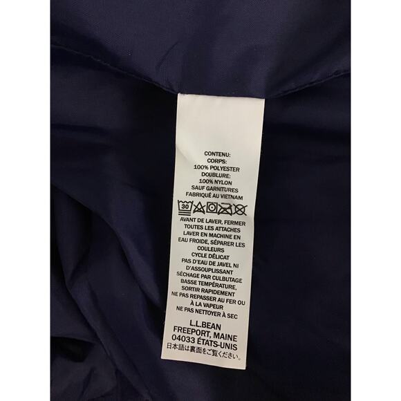 L.L. Bean Classic Double Breasted Peacoat Deepest Blue Navy sz Small 2 4 6 - Picture 11 of 14